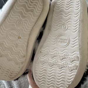Wonder Nation Cream Textured Sole Shoes